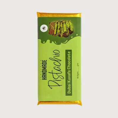 Dubai Kunafa Chocolate Bar (Thick – 420g±) - Image 4